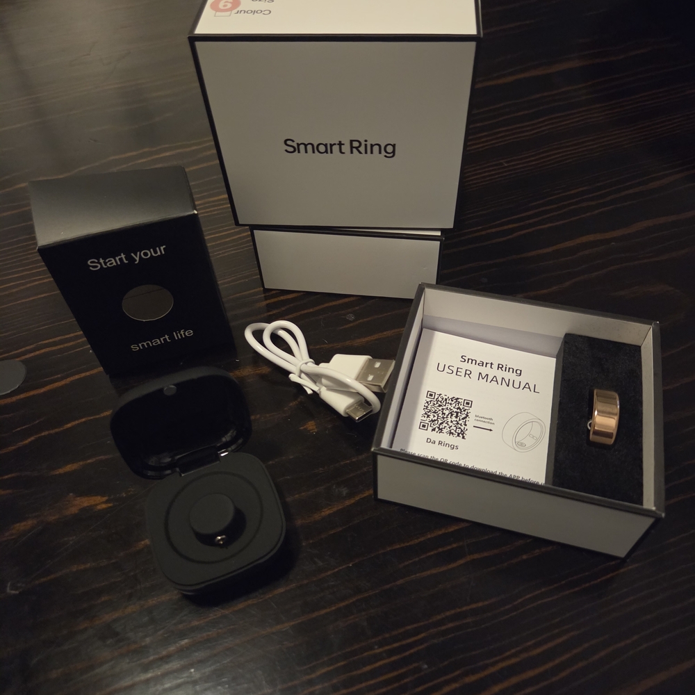 Advanced Smart Ring - Sleek Rose Gold Design - Picture 5 of 5